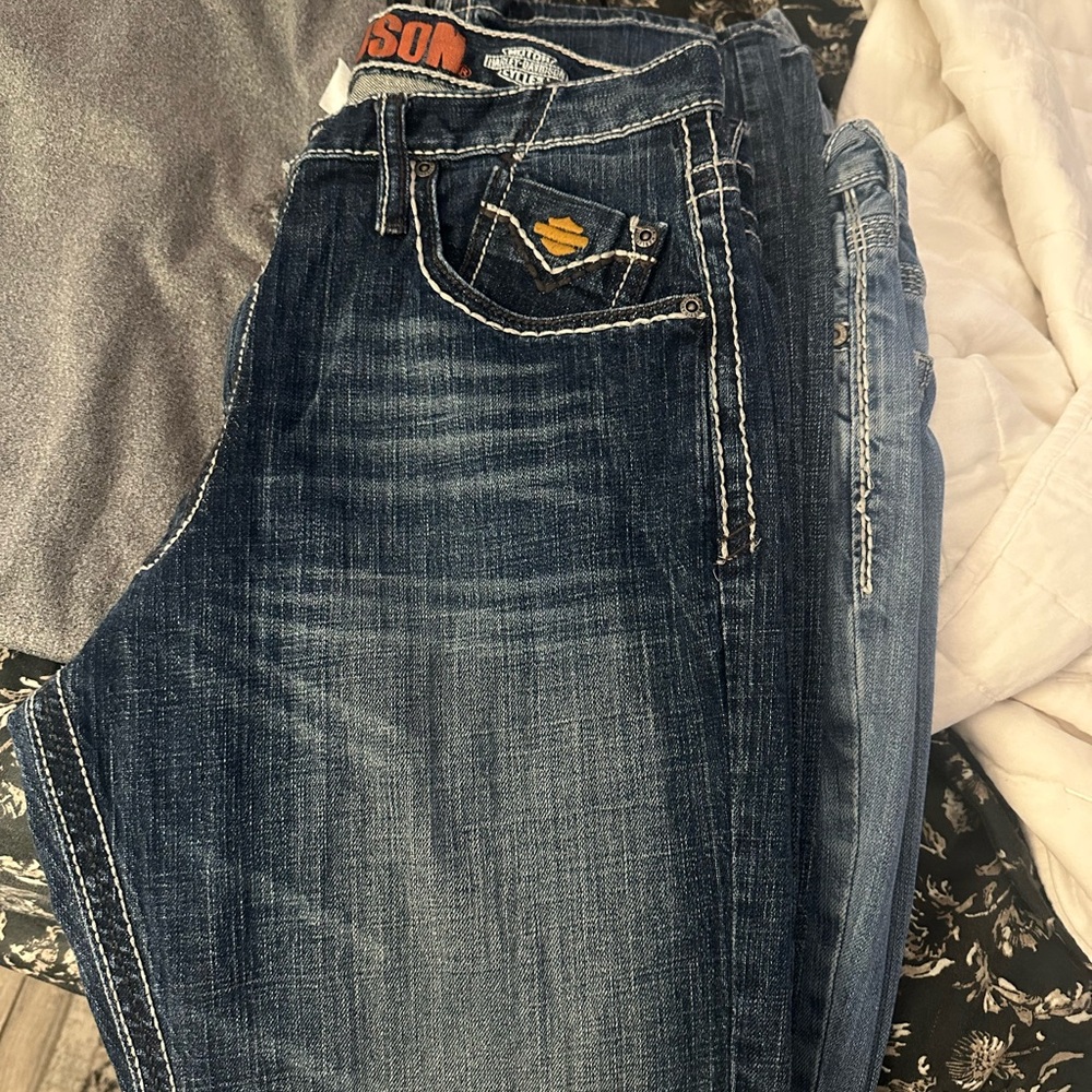 Harley Davidson from Harley Davidson store 34x34 bootcut jeans